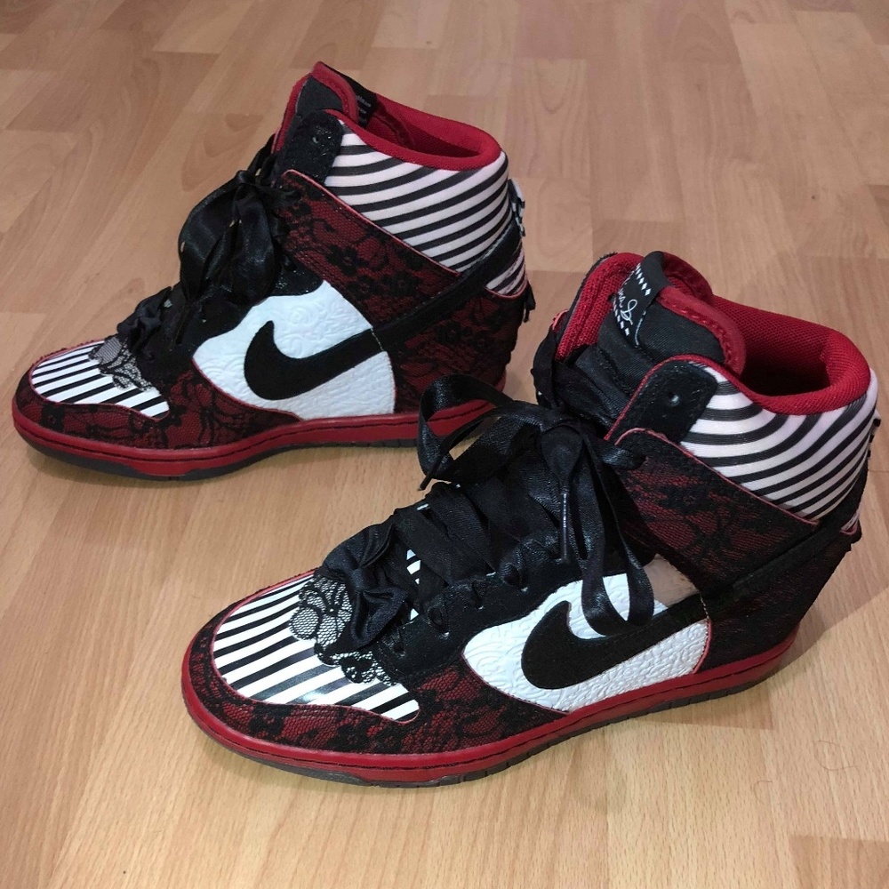 Nike Dunk Sky Hi wedge DB Kira Doernbecher Floral